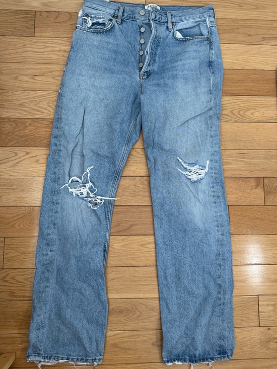 Agolde Denim - Agolde Midrise Straight Leg Jeans